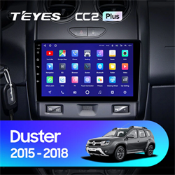 Штатная магнитола Renault Duster (2015-2018)  / LADA Largus 1 2021 Teyes CC2L Plus/CC2 Plus - фото 6537