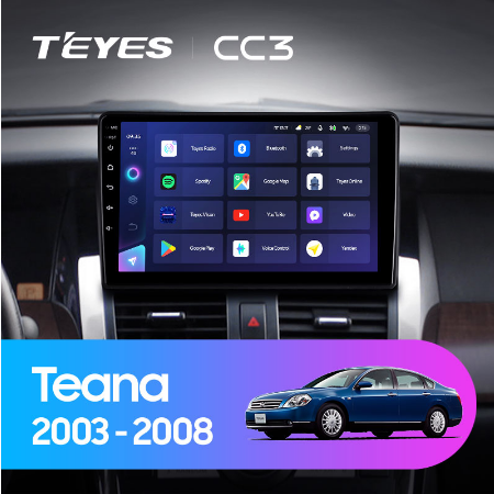 Штатная магнитола Nissan Teana J31 2003-2008 Teyes CC3 - фото 6881