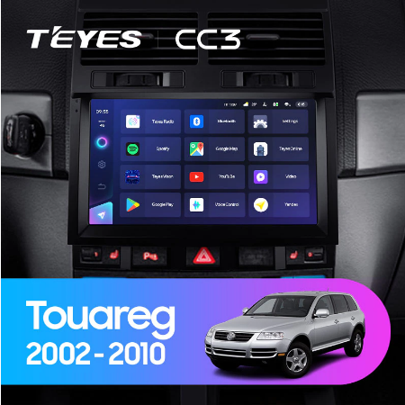 Штатная магнитола Volkswagen Touareg GP (2002-2010) Teyes CC3 - фото 7895