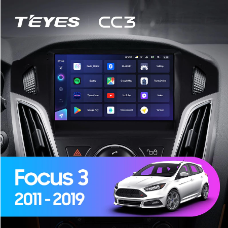 Штатная магнитола Ford Focus 3 (2011-2019) Teyes CC3 - фото 8012