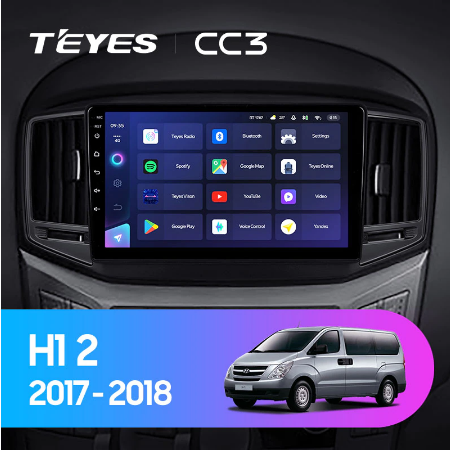 Штатная магнитола Hyundai H1 2 (2017-2018) Teyes CC3 - фото 8144