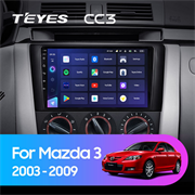 Штатная магнитола Mazda 3 Ⅰ BK (2003-2009) Teyes CC3