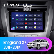Штатная магнтола Geely Emgrand X7 1 GX7 EX7 2011-2019 Teyes CC3