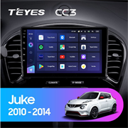 Штатная магнитола Nissan JUKE (2010-2014) Teyes CC3
