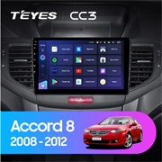 Штатная магнитола Honda Accord 8 (2008-2012) Teyes CC3