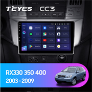 Штатная магнитола Lexus RX330/RX300/RX350/RX400H/Toyota harrier (2003-2009) Teyes CC3