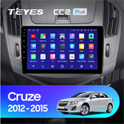 Штатная магнитола Chevrolet Cruze J300 J308 2012-2015 Teyes CC2L Plus/CC2 Plus