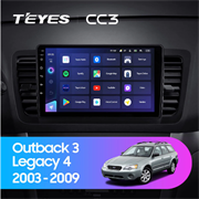 Штатная магнитола Subaru Outback 3 Legacy 4 (2003-2009) Teyes CC3