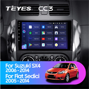 Штатная магнитола Suzuki SX4 (2006-2013) / Fiat Sedici 189 (2005-2014) Teyes CC3