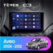 Штатная магнитола Chevrolet Aveo T250 (2006-2012) Teyes CC3