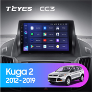Штатная магнитола Ford Kuga 2 Escape 3 (2012-2019) Teyes CC3