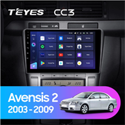 Штатная магнитола Toyota Avensis T250 2 II (2003-2009) Teyes CC3