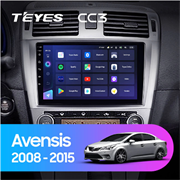 Штатная магнитола Toyota Avensis 3 (2008-2015) Teyes CC3