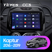 Штатная магнитола Renault Kaptur (2016-2019) Teyes CC3