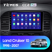 Штатная магнитола Toyota Land Cruiser 10 J100 100 (1998-2007) Teyes CC2L Plus/CC2 Plus
