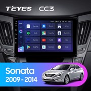 Штатная магнитола Hyundai Sonata 6 YF (2009-2014) Teyes CC3